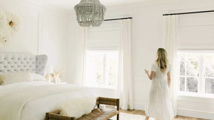 motorized window shade