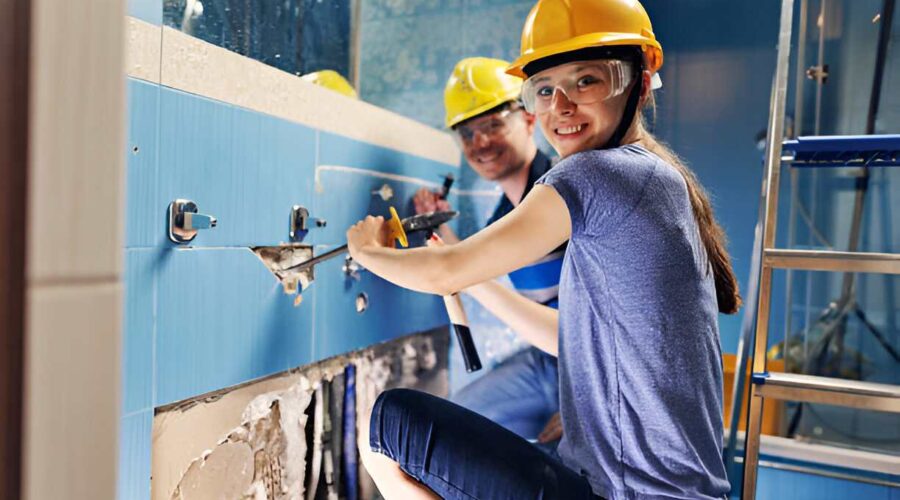 the advantages of a modern touch brought by bathroom makeovers