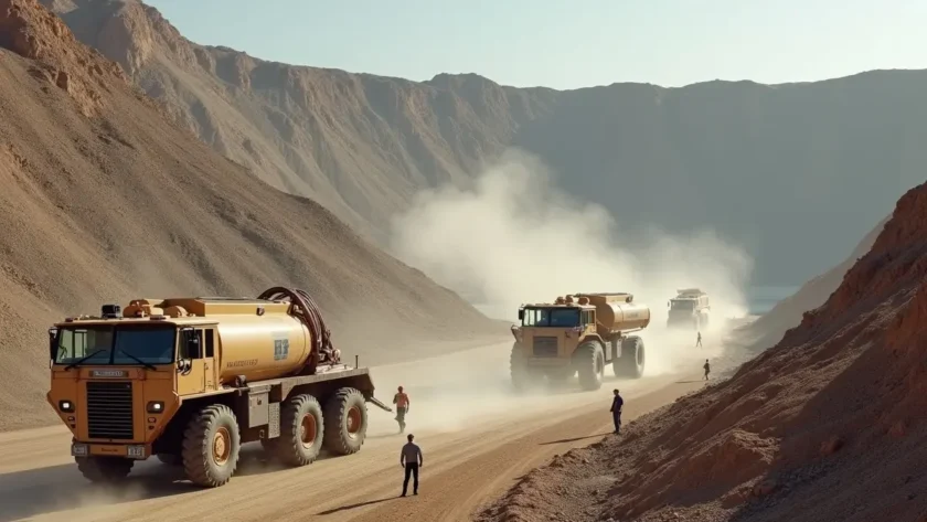 mining sites manage dust