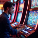 player testing skill-based slot machine for more control and strategy