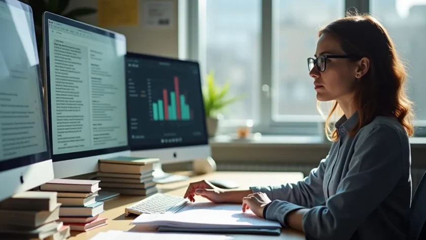 translator working on multilingual content to unlock global business markets